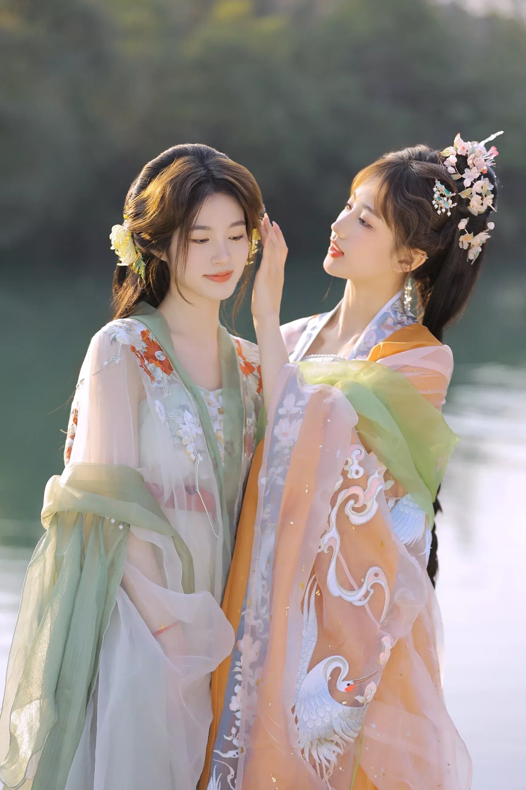 New Year in Traditional Hanfu Costumes:Womens Elegant Hanfu New Year Attire New Year in Traditional Hanfu Costumes:Womens Elegant Hanfu New Year Attire