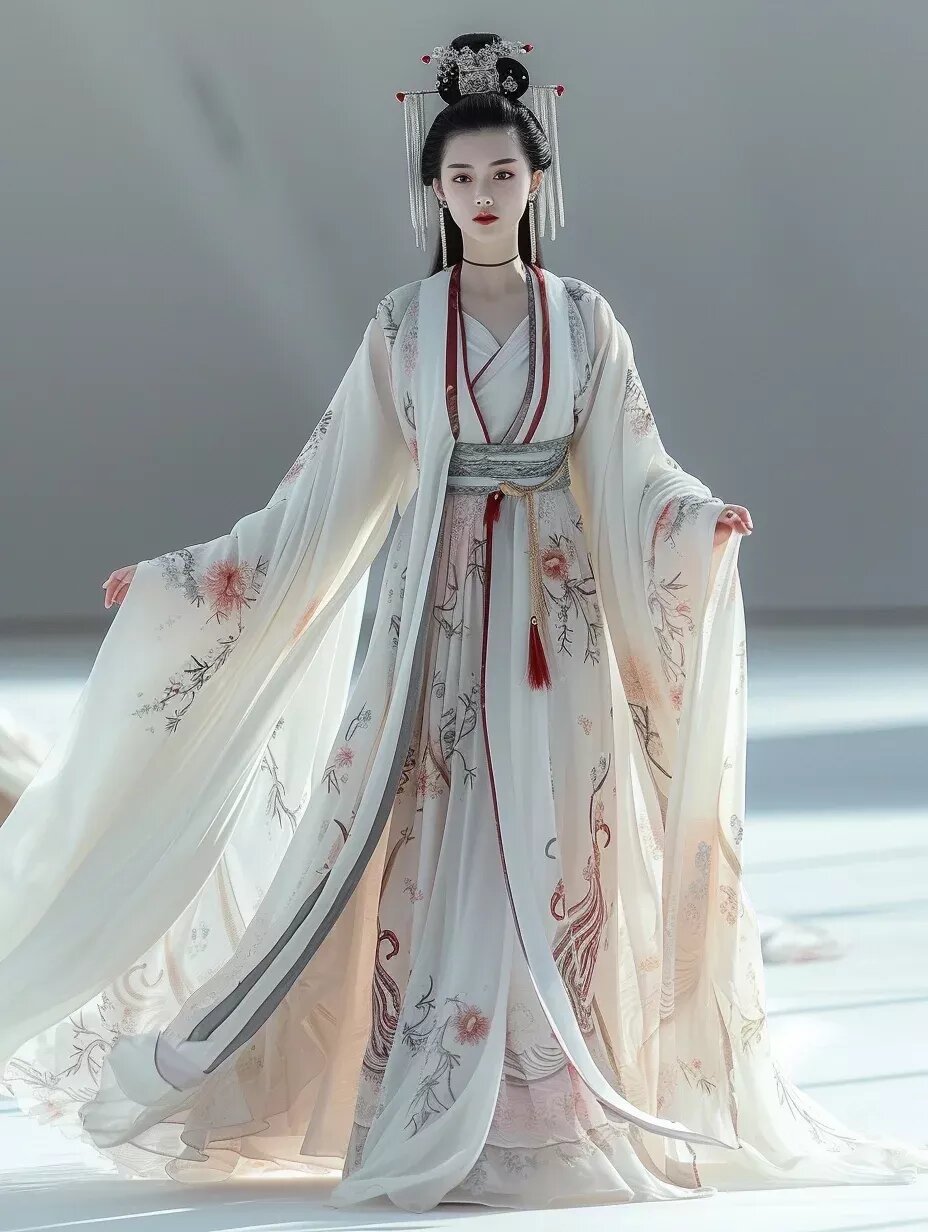The Enchanting Youth of a Cheongsam Girl with Reverse-Large Sleeve The Enchanting Youth of a Cheongsam Girl with Reverse-Large Sleeve