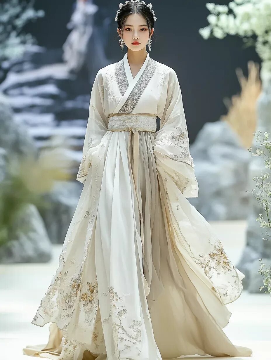 Chinese-Style Fairylike Hanfu Fashion for Children Chinese-Style Fairylike Hanfu Fashion for Children