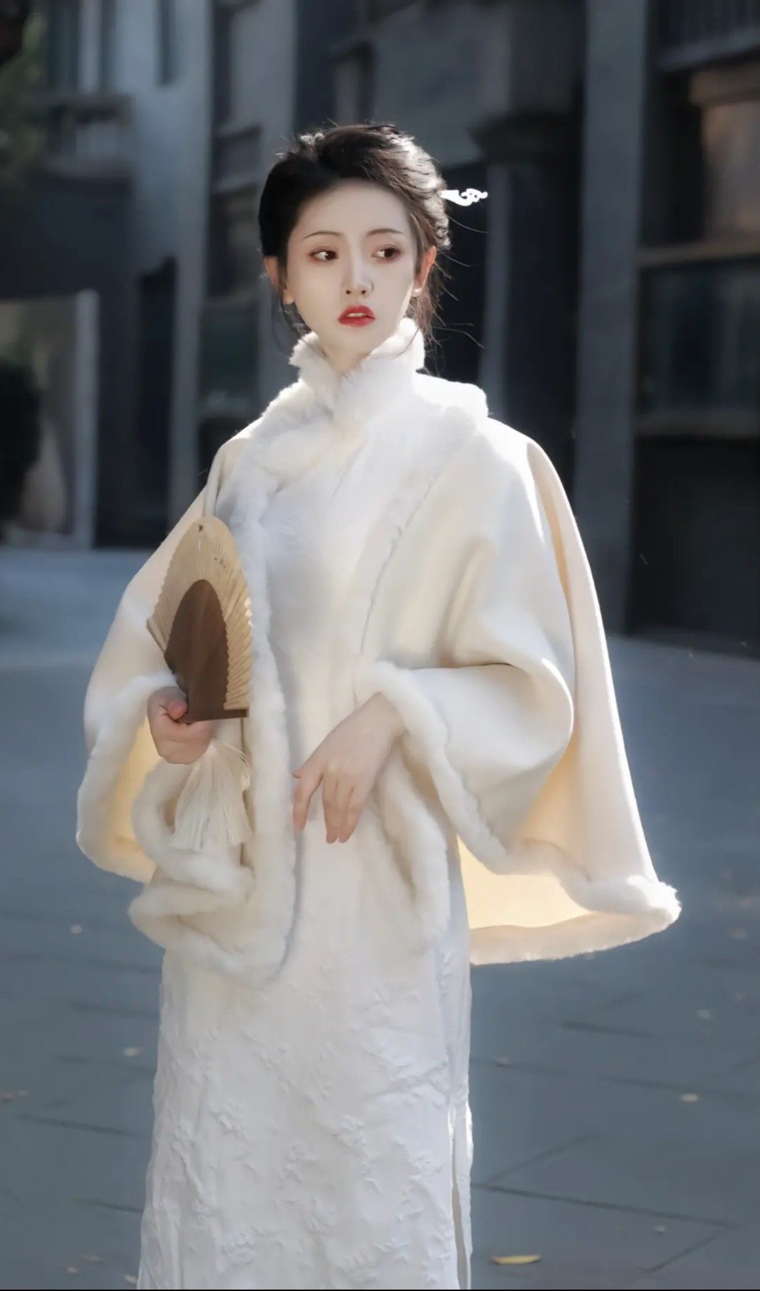 The Enchantment of Winter Hanfu Puffing Robes The Enchantment of Winter Hanfu Puffing Robes