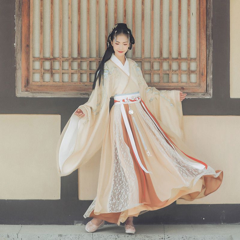 The Vibrant Splendor of Red-Dyed Traditional Chinese Hanfu Clothing The Vibrant Splendor of Red-Dyed Traditional Chinese Hanfu Clothing