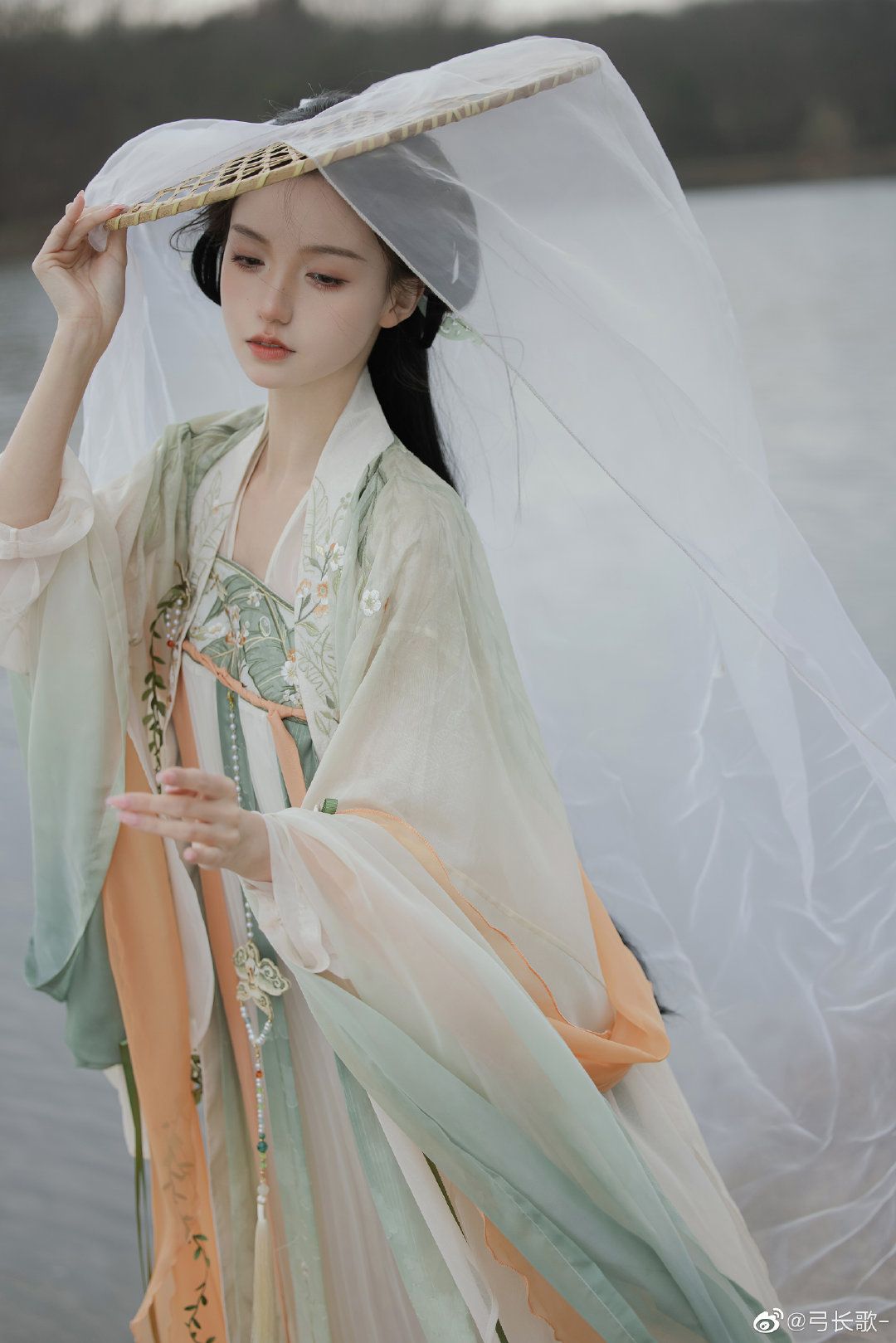 Elegant Girl in Cheongsam-Style Dress:Princess Fashion with a Modern Twist Elegant Girl in Cheongsam-Style Dress:Princess Fashion with a Modern Twist