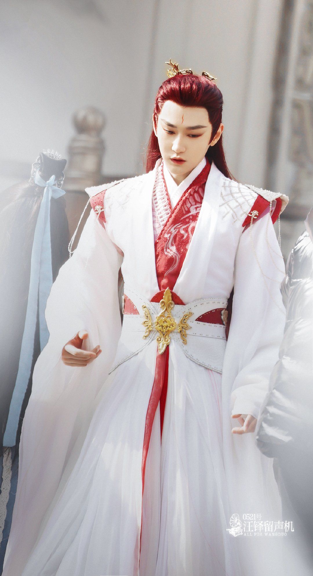 The Charm of Cheongsam-Inspired Bubble Sleeve Dress with Flared Skirt The Charm of Cheongsam-Inspired Bubble Sleeve Dress with Flared Skirt