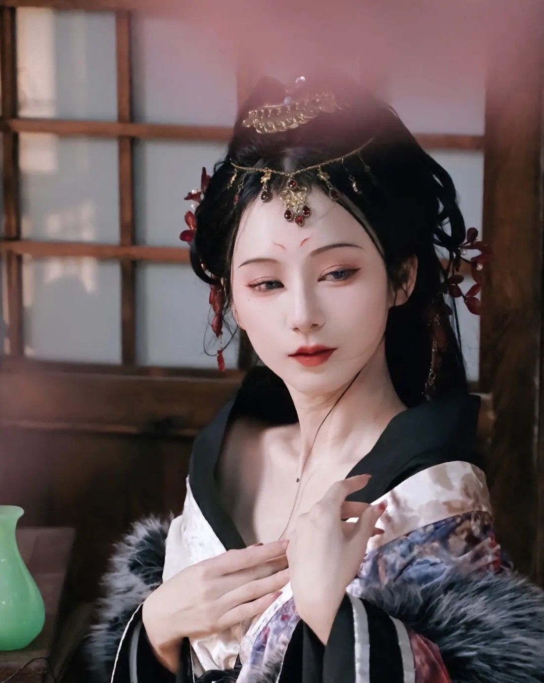 A Girls Spring and Autumn Hanfu Dress:The Charm of Traditional Elegance A Girls Spring and Autumn Hanfu Dress:The Charm of Traditional Elegance