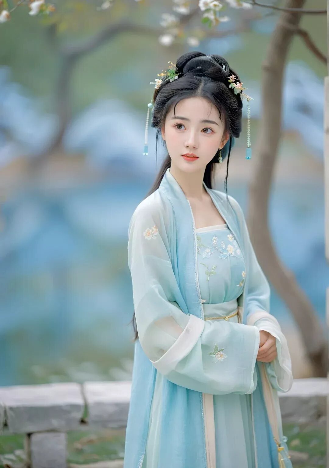 A Little Girl in a Purple Hanfu:The Enchantment of Traditional Chinese Childrenswear A Little Girl in a Purple Hanfu:The Enchantment of Traditional Chinese Childrenswear