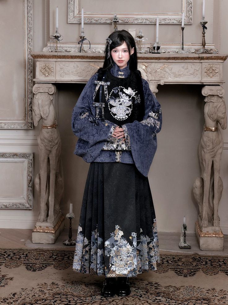 Autumn Winter Womens Traditional Chinese Hanfu Fashion:Embracing the Essence of National Style Autumn Winter Womens Traditional Chinese Hanfu Fashion:Embracing the Essence of National Style