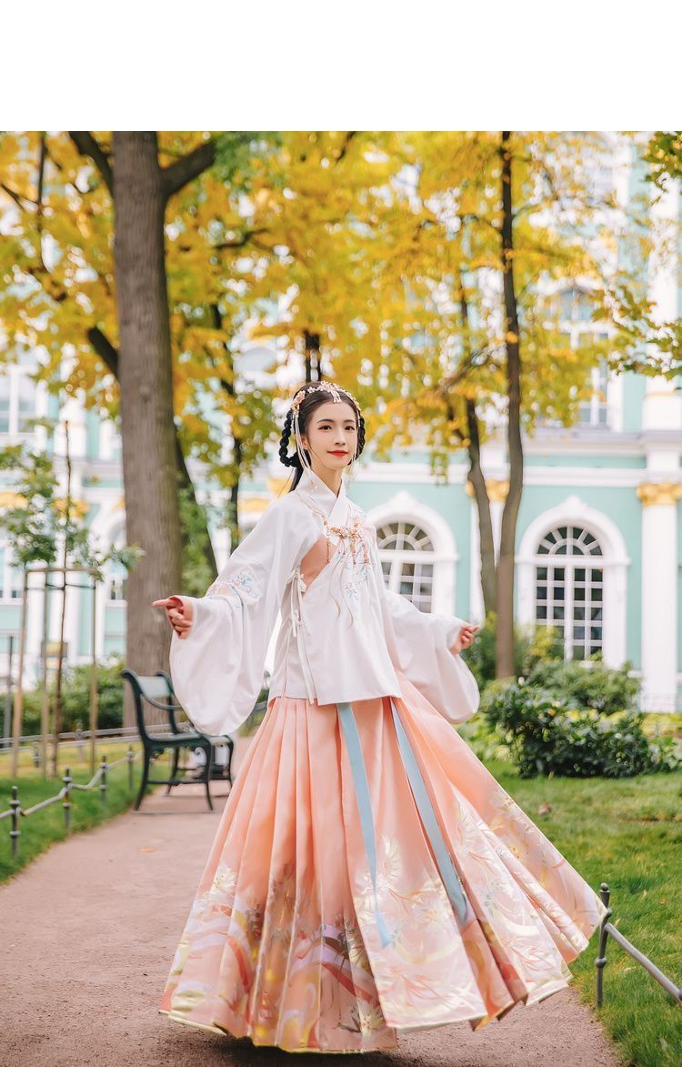 Golden Hanfu:A Glimpse into the Splendid World of Traditional Chinese Clothing Golden Hanfu:A Glimpse into the Splendid World of Traditional Chinese Clothing