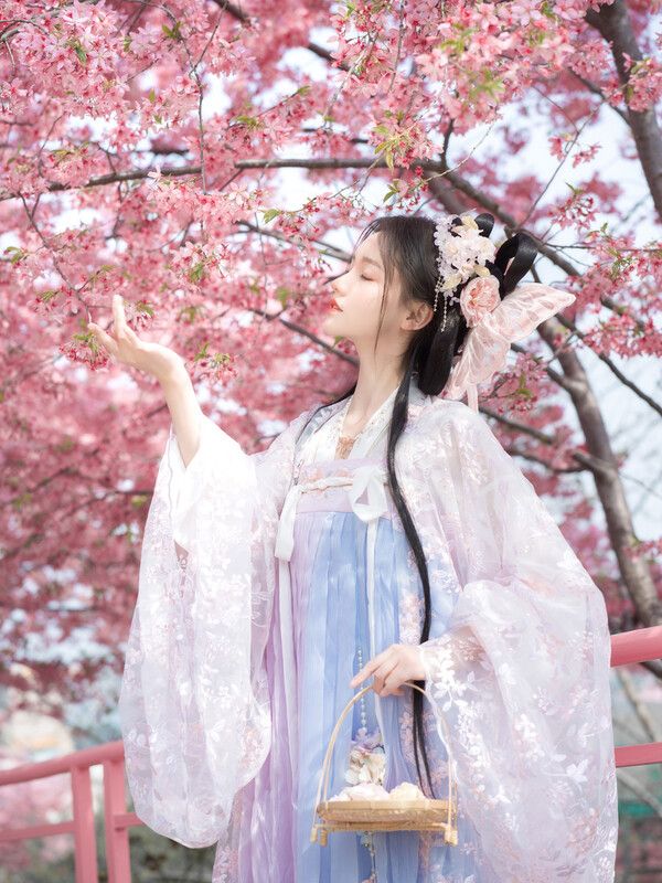 Bright Summer in a Pink Ming-Style Hanfu Bright Summer in a Pink Ming-Style Hanfu