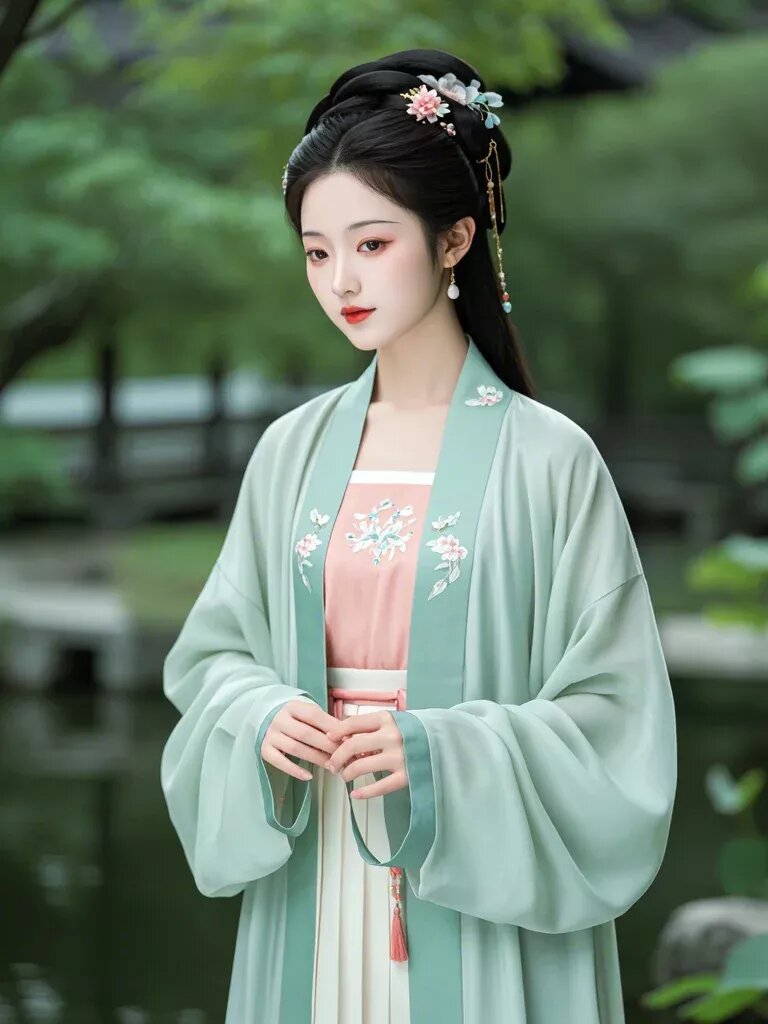 The Elegance of the Mandarin-Style Cheongsam with a Conjoined Front Skirt The Elegance of the Mandarin-Style Cheongsam with a Conjoined Front Skirt