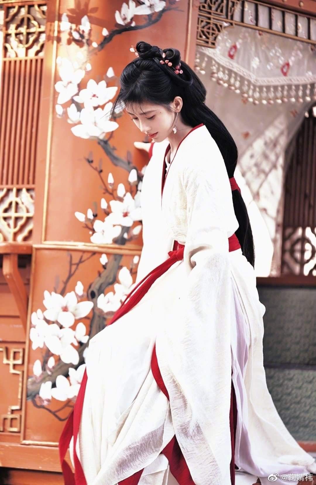 Vibrant Red Hanfu Tang Style:Unveiling the Essence of Traditional Chinese Elegance Vibrant Red Hanfu Tang Style:Unveiling the Essence of Traditional Chinese Elegance