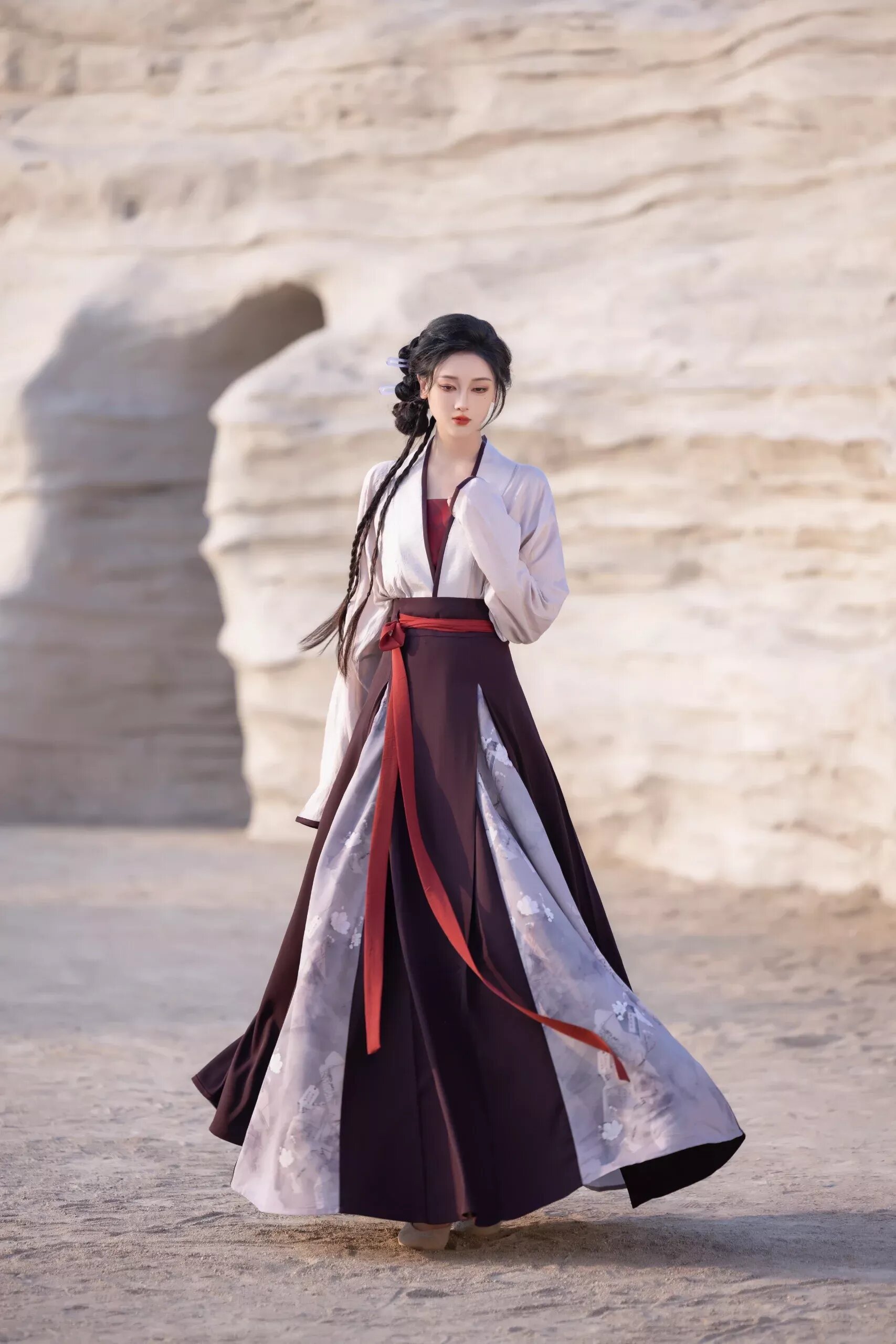 Red Traditional Chinese Style Top to Match with Horseface Skirt Red Traditional Chinese Style Top to Match with Horseface Skirt