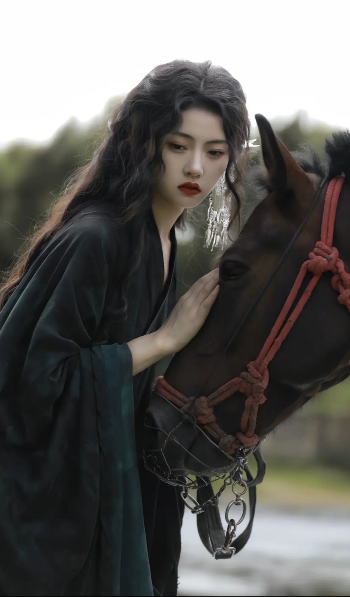 The Enigma of a Black Tang Suit Woman The Enigma of a Black Tang Suit Woman