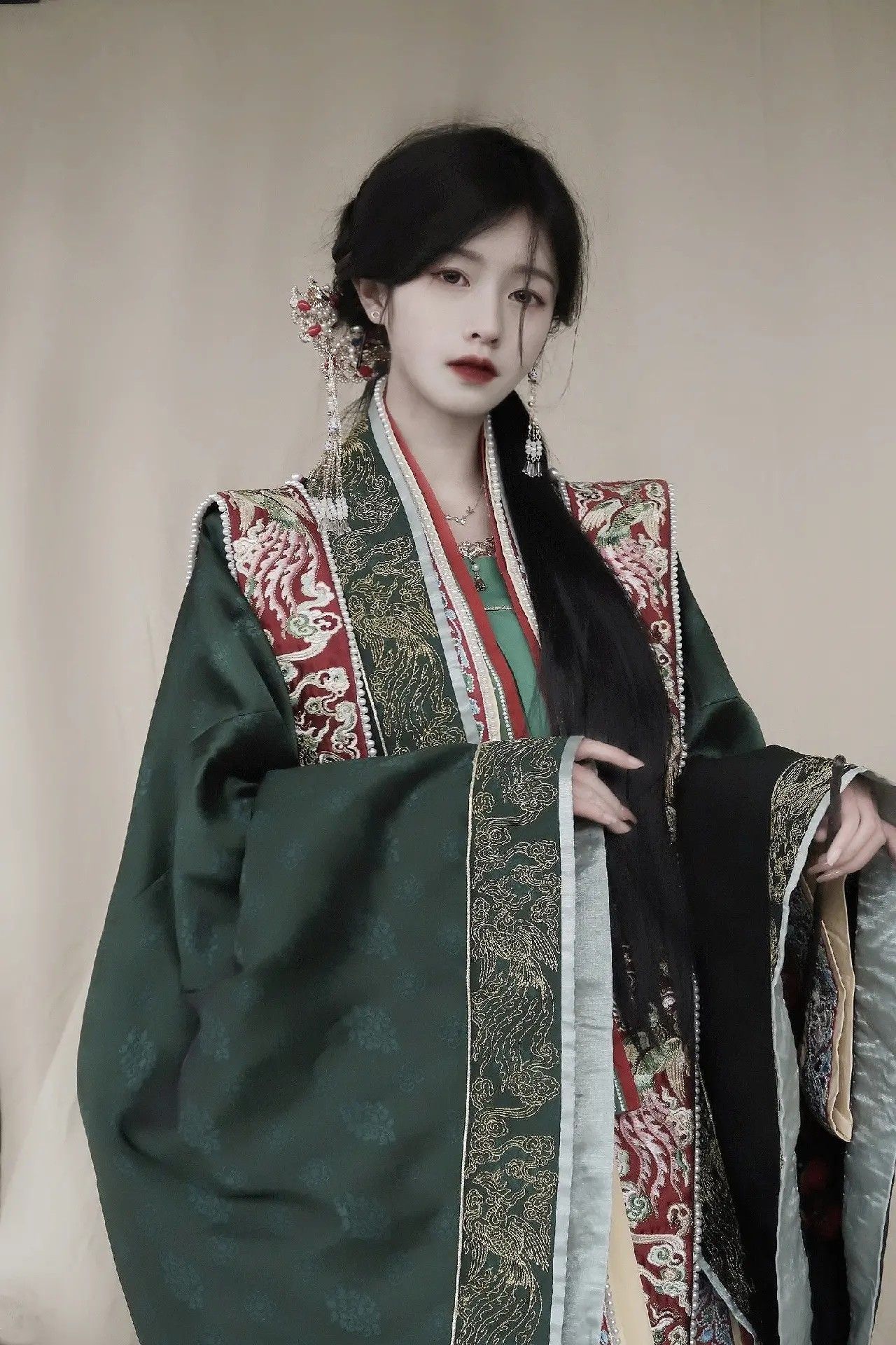 Summer Lightweight Hanfu Girls Outfit Set Summer Lightweight Hanfu Girls Outfit Set