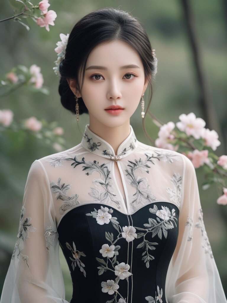 Traditional Chinese-Style毛衣 and Horseface Skirt in Plus Sizes:A Fashion Fusion