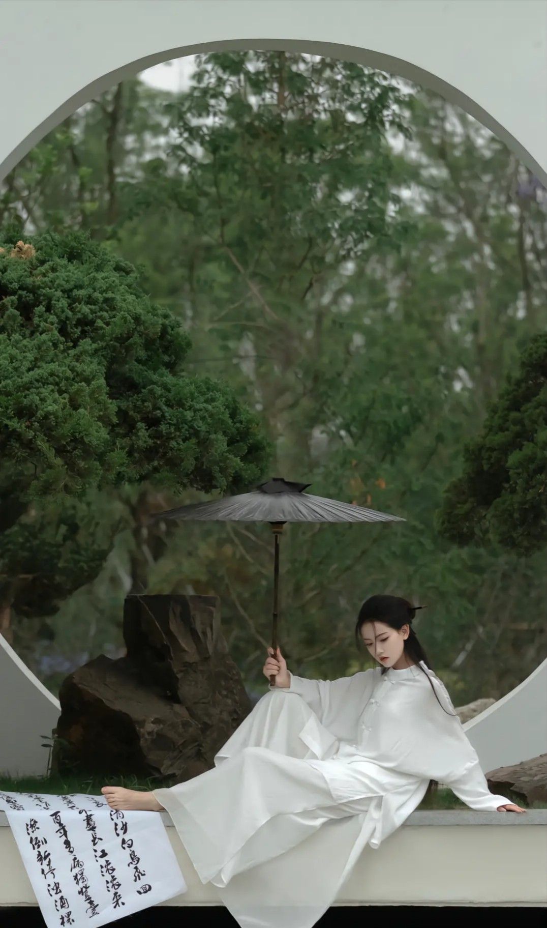 Ancient Charm of Short-sleeved Hanfu Dress for Women Ancient Charm of Short-sleeved Hanfu Dress for Women