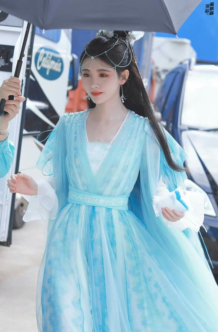 Childrens Traditional Hanfu Costumes for Spring and Autumn Childrens Traditional Hanfu Costumes for Spring and Autumn