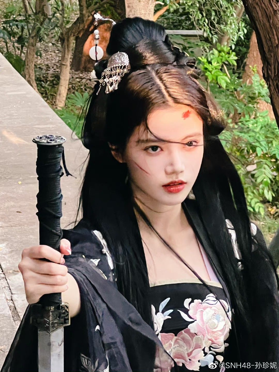 The Story of a Young Girl in Traditional Hanfu Long-Style Dress The Story of a Young Girl in Traditional Hanfu Long-Style Dress