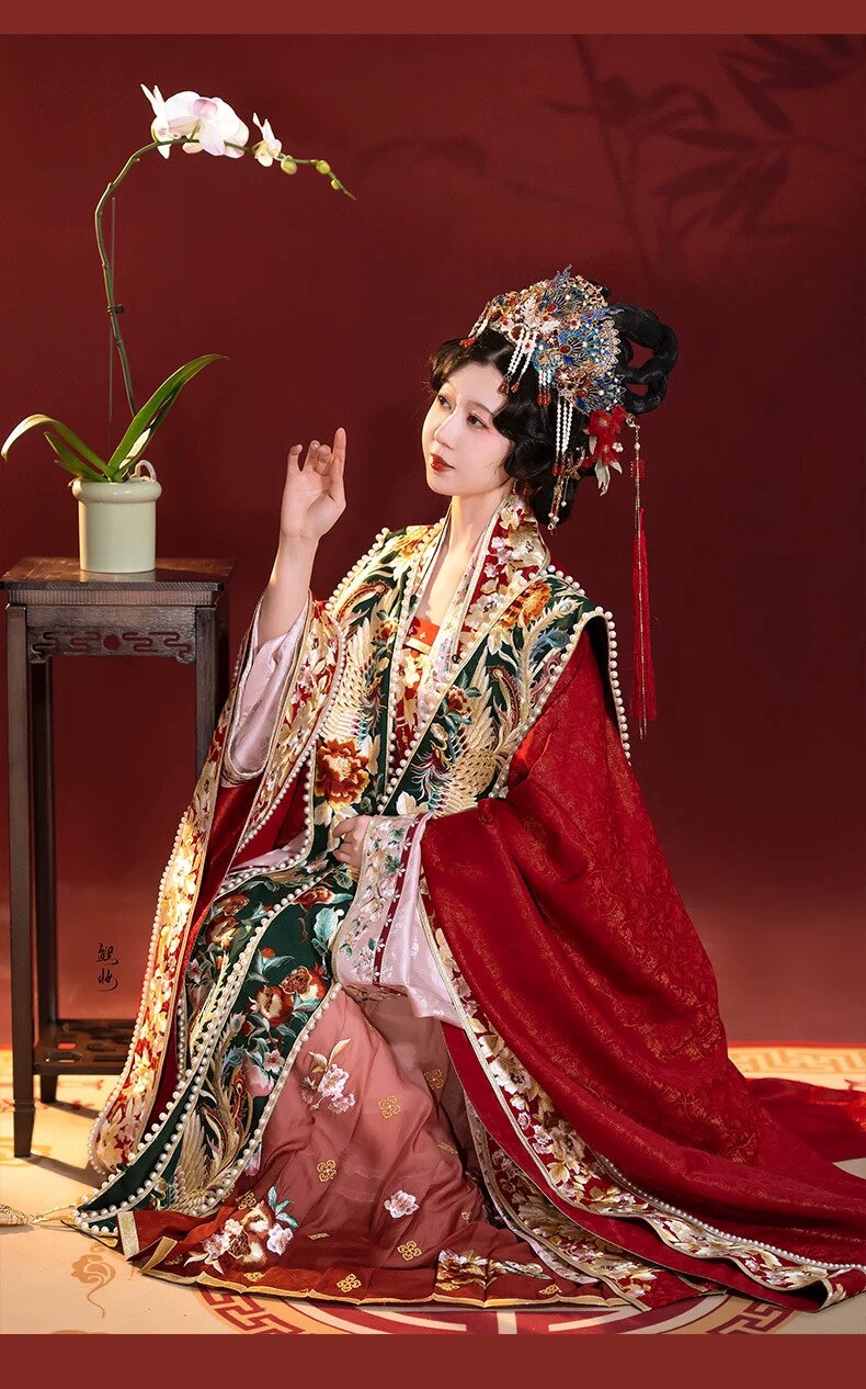 The Elegance of a Tibetan Blue Hanfu Jacket The Elegance of a Tibetan Blue Hanfu Jacket