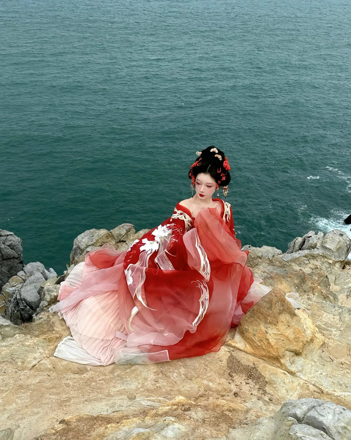 Traditional Tang Suit Womens Chinese Style Two-Piece Ensemble Traditional Tang Suit Womens Chinese Style Two-Piece Ensemble