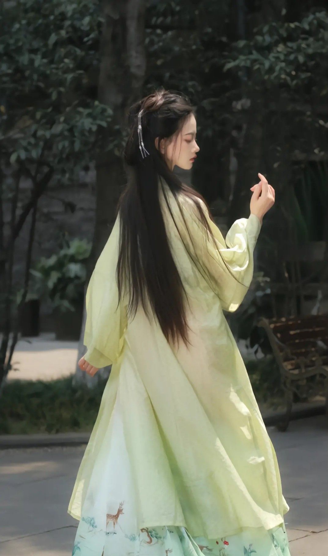 Winter Hanfu Costume for Girls:Thickened New Years Greetings Wear Winter Hanfu Costume for Girls:Thickened New Years Greetings Wear