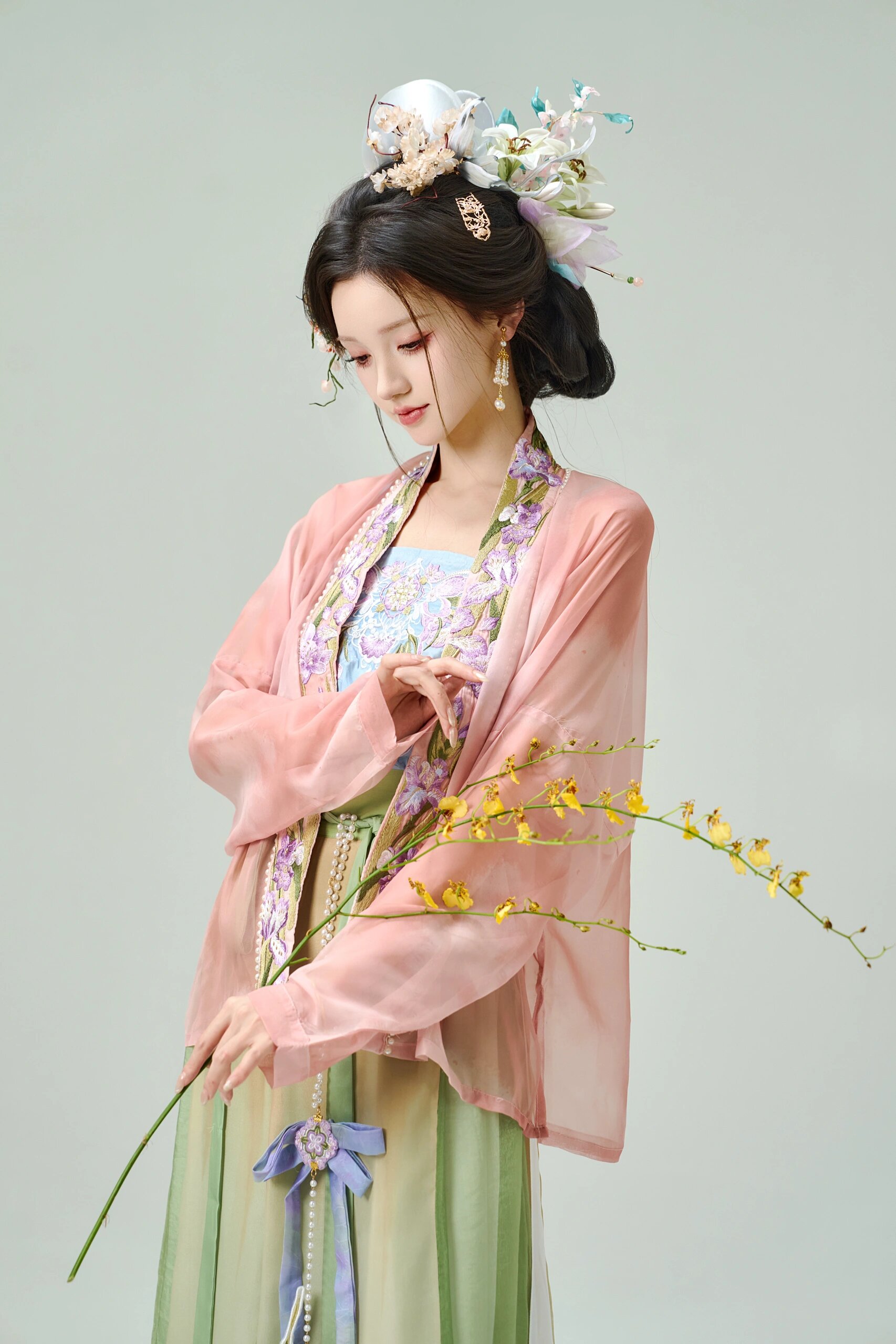 The Charm of Miniature Horseface Skirt with Eight-Part Length The Charm of Miniature Horseface Skirt with Eight-Part Length