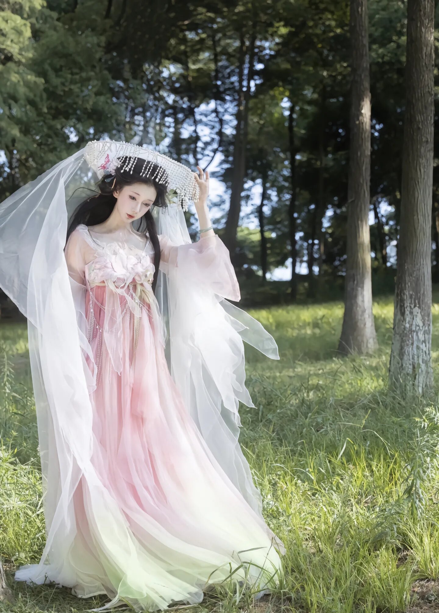 The Splendor of Luo Ruyan in Traditional Hanfu Fashion The Splendor of Luo Ruyan in Traditional Hanfu Fashion