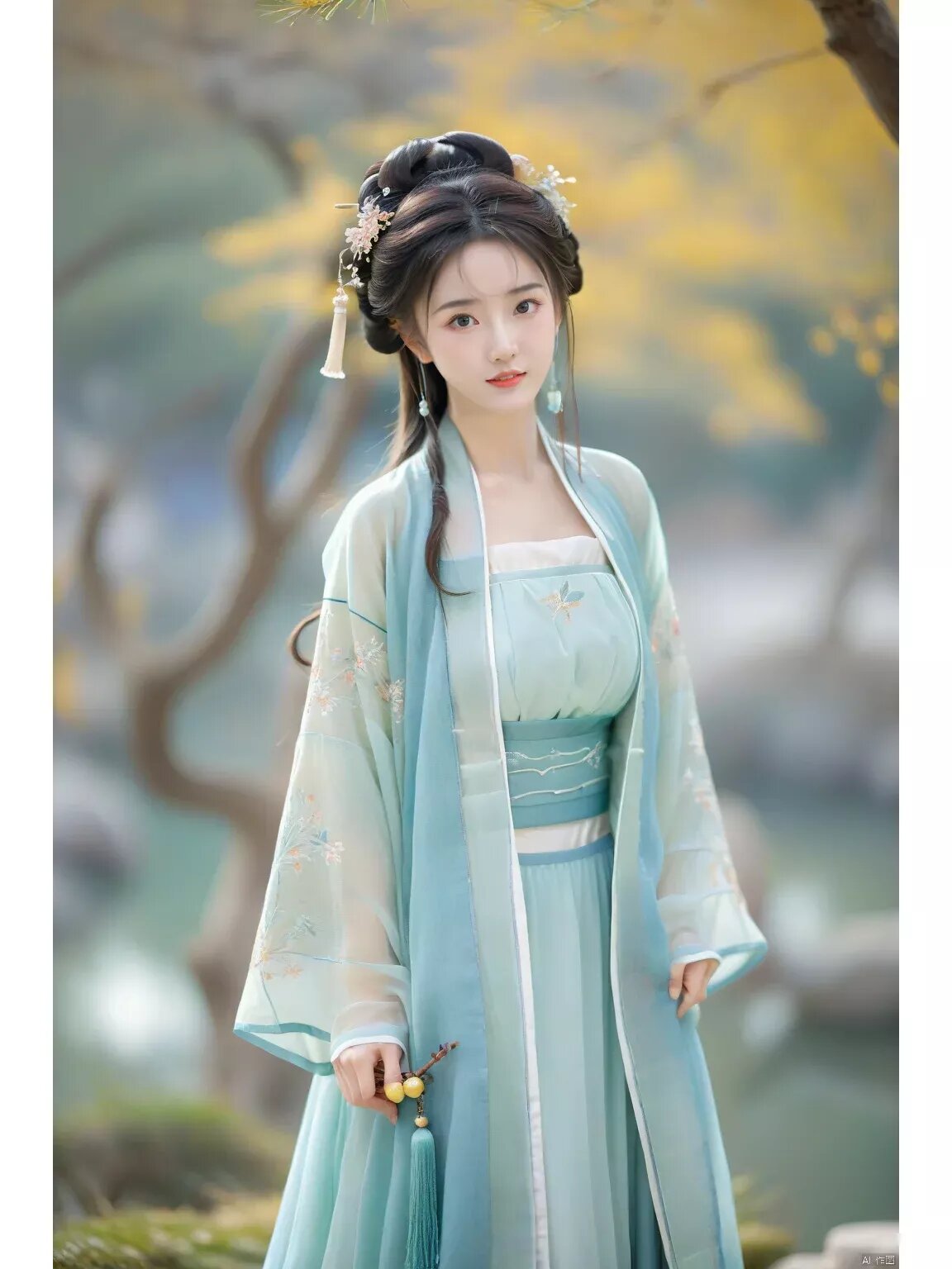 Ethereal Elegance:The Splendor of Hanfu with the Grace of Sakura and the Soaring Phoenix Ethereal Elegance:The Splendor of Hanfu with the Grace of Sakura and the Soaring Phoenix