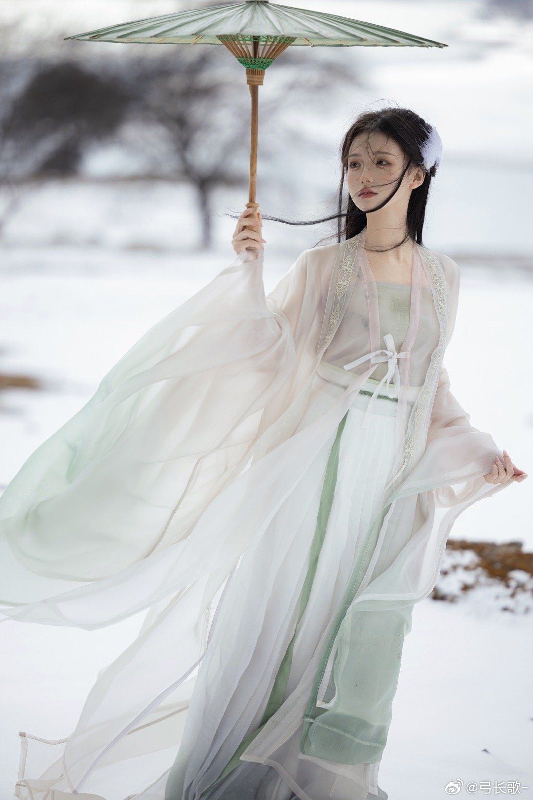 The Enchanting Beauty of Change Xianzi in Traditional Hanfu Costume The Enchanting Beauty of Change Xianzi in Traditional Hanfu Costume