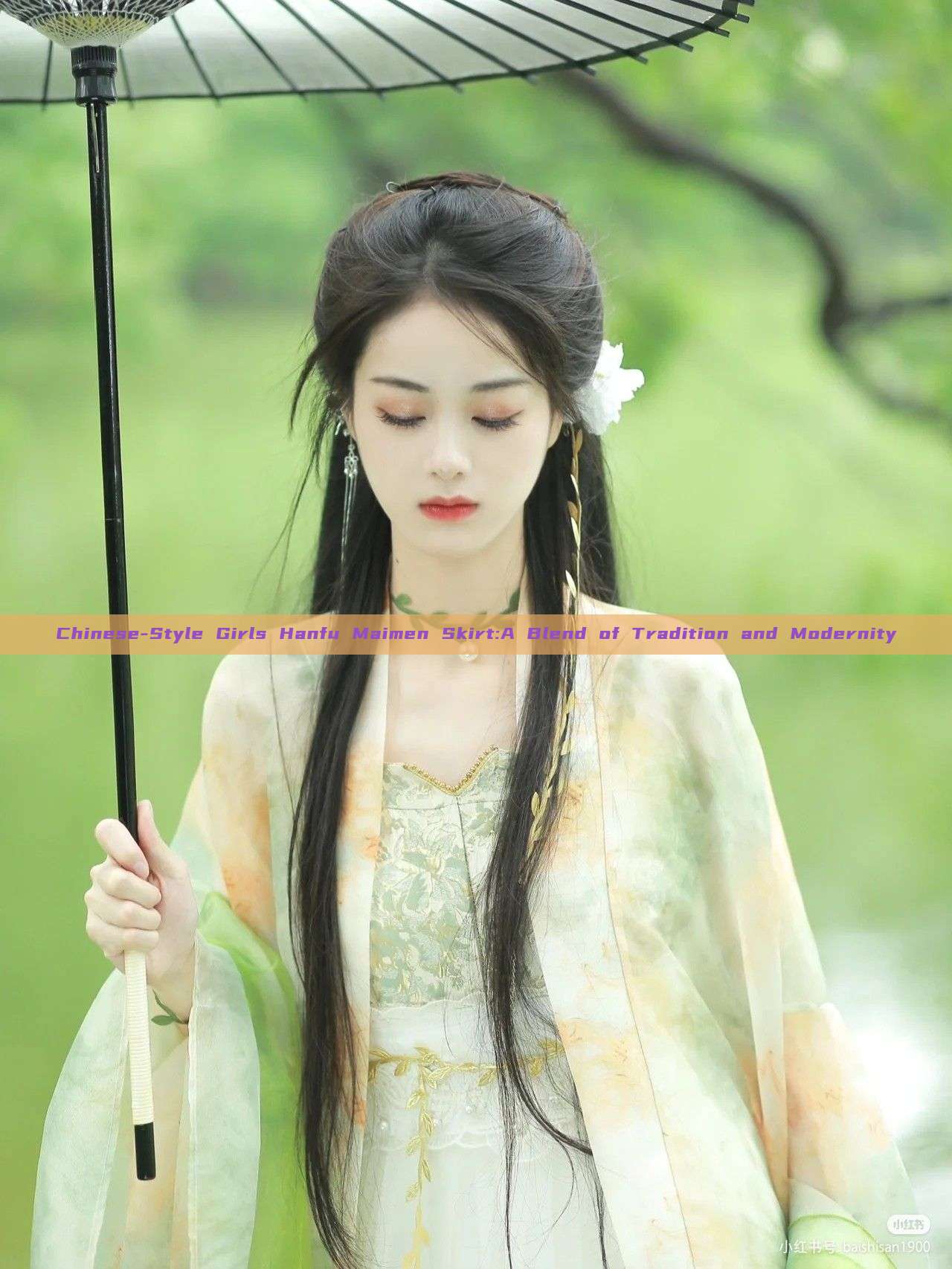 Chinese-Style Girls Hanfu Maimen Skirt:A Blend of Tradition and Modernity Chinese-Style Girls Hanfu Maimen Skirt:A Blend of Tradition and Modernity
