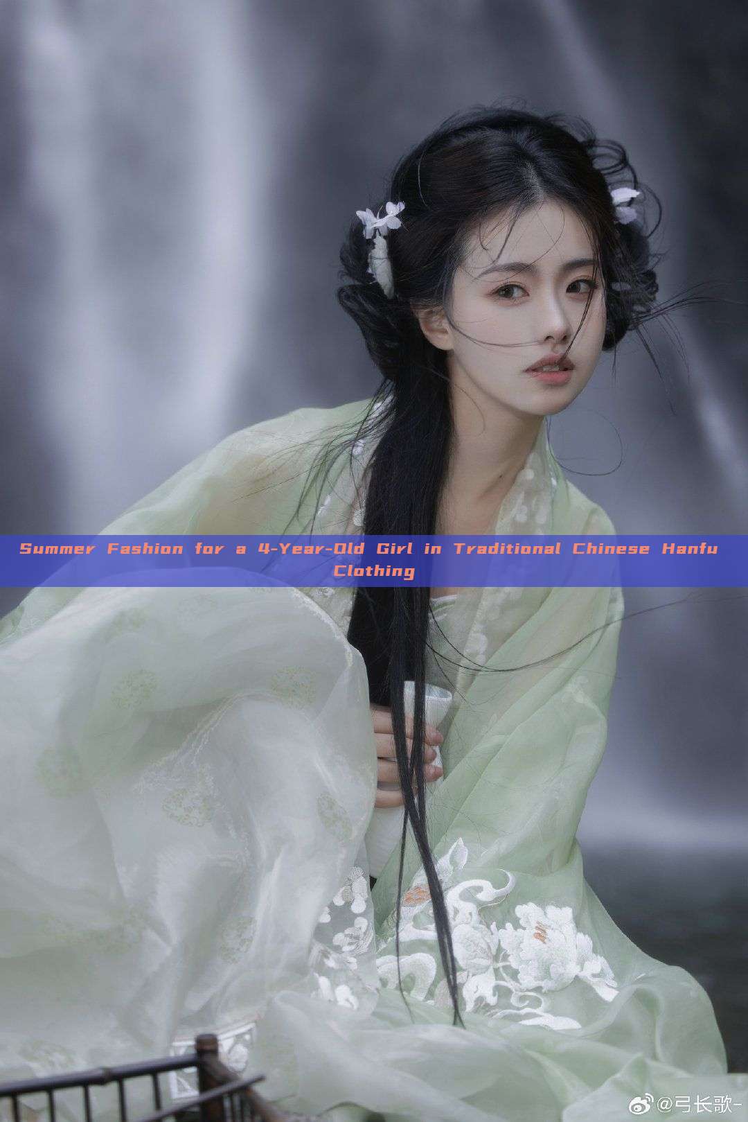 Summer Fashion for a 4-Year-Old Girl in Traditional Chinese Hanfu Clothing Summer Fashion for a 4-Year-Old Girl in Traditional Chinese Hanfu Clothing