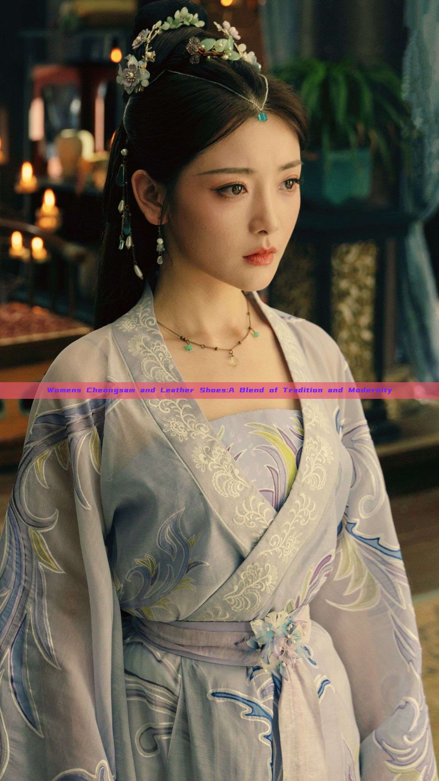Womens Cheongsam and Leather Shoes:A Blend of Tradition and Modernity Womens Cheongsam and Leather Shoes:A Blend of Tradition and Modernity