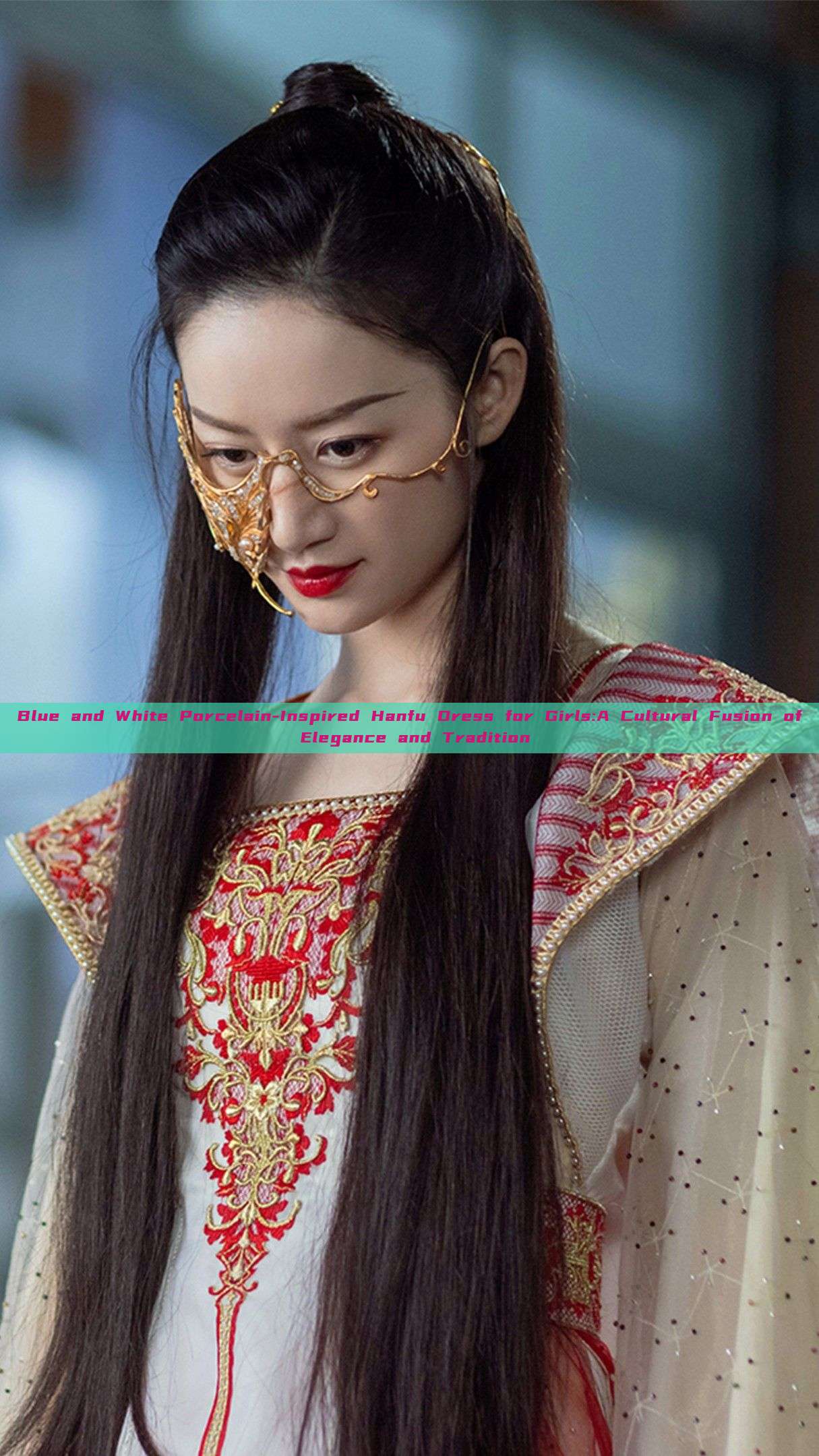 Blue and White Porcelain-Inspired Hanfu Dress for Girls:A Cultural Fusion of Elegance and Tradition Blue and White Porcelain-Inspired Hanfu Dress for Girls:A Cultural Fusion of Elegance and Tradition
