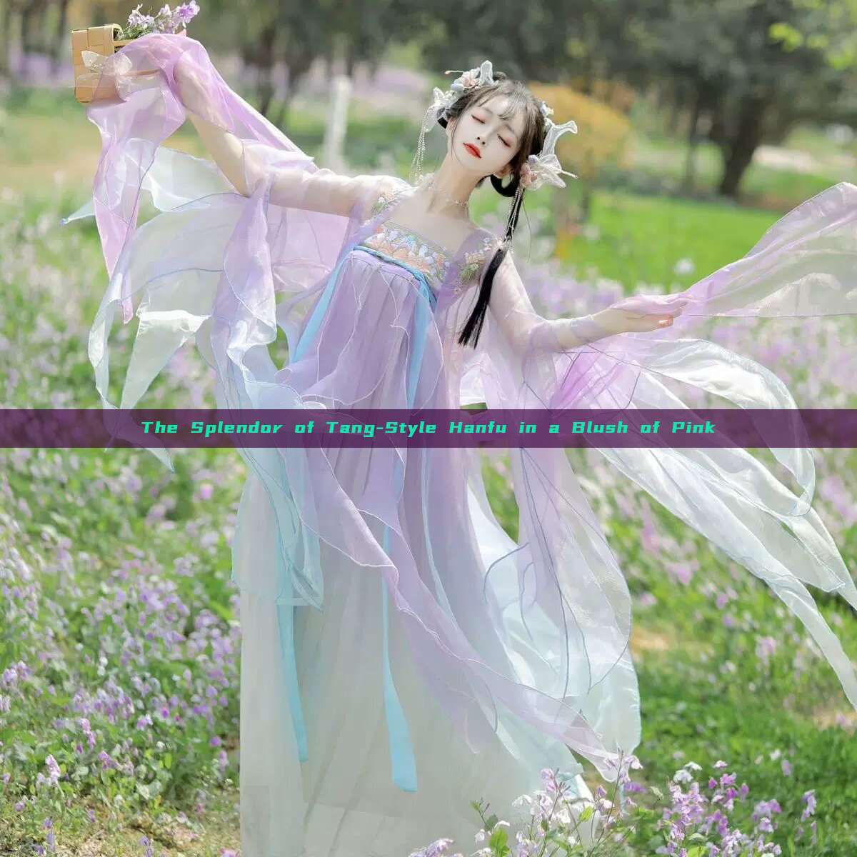 The Splendor of Tang-Style Hanfu in a Blush of Pink The Splendor of Tang-Style Hanfu in a Blush of Pink