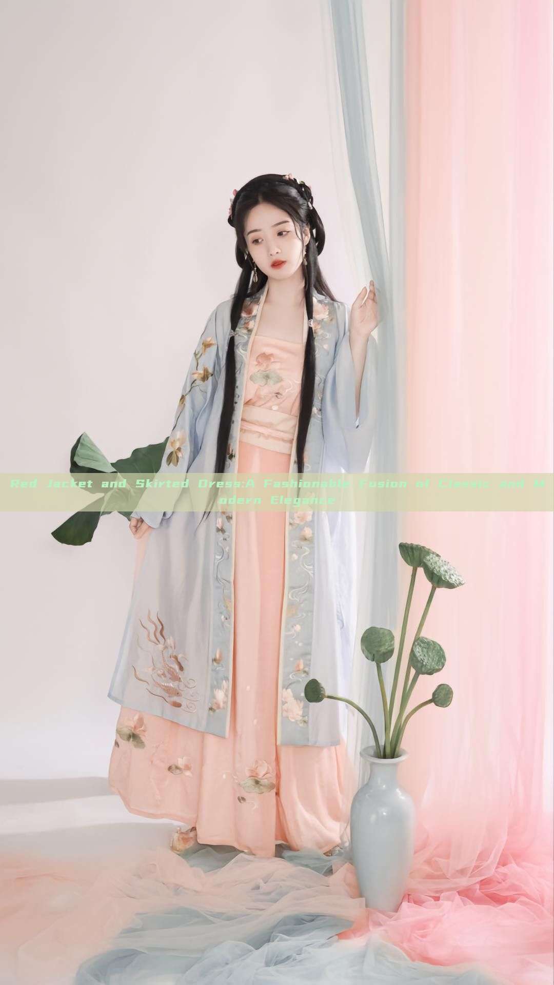 Red Jacket and Skirted Dress:A Fashionable Fusion of Classic and Modern Elegance Red Jacket and Skirted Dress:A Fashionable Fusion of Classic and Modern Elegance