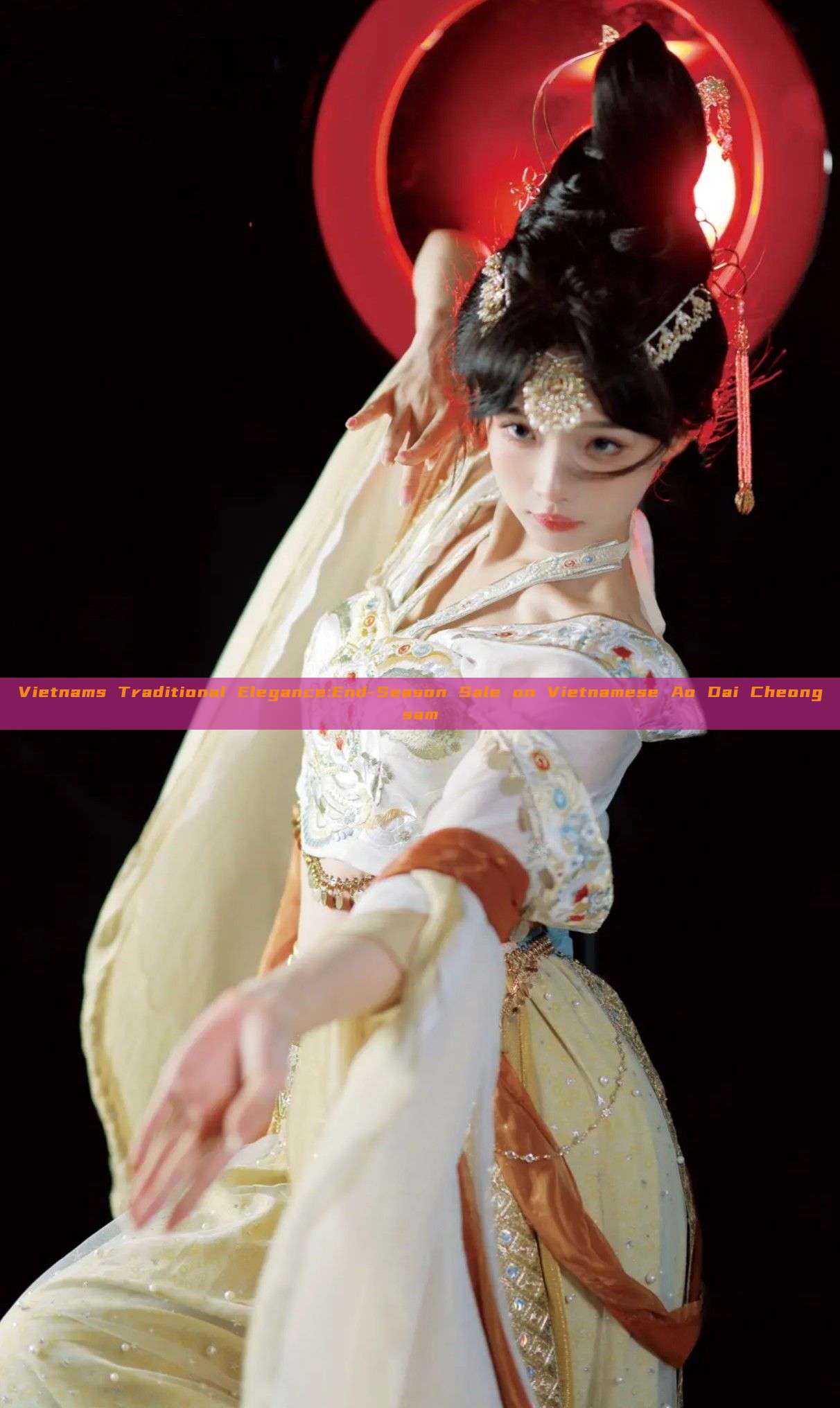 Vietnams Traditional Elegance:End-Season Sale on Vietnamese Ao Dai Cheongsam Vietnams Traditional Elegance:End-Season Sale on Vietnamese Ao Dai Cheongsam