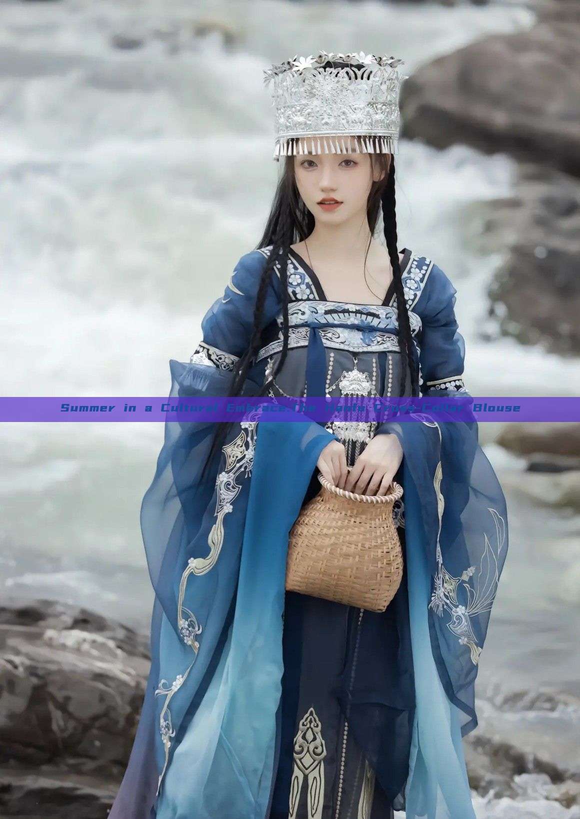 Summer in a Cultural Embrace:The Hanfu Cross-Collar Blouse Summer in a Cultural Embrace:The Hanfu Cross-Collar Blouse